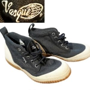 Vasque Canvas Portage Wading Shoes - Youth Size 6 Navy Blue